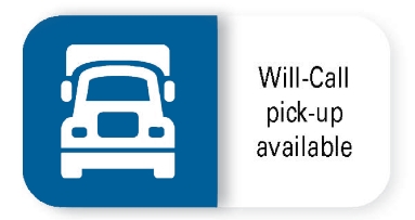 Will-Call Pick Up Logo of a box truck