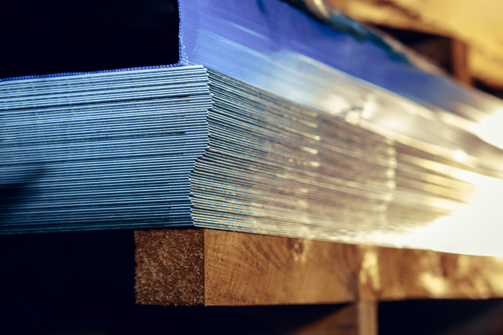 Stack of flat sheets