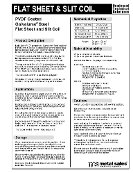 PVDF Coated Galvalume specs