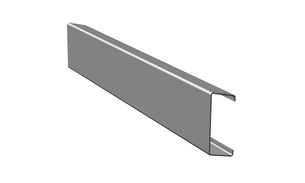 Eave Strut - high double slope 